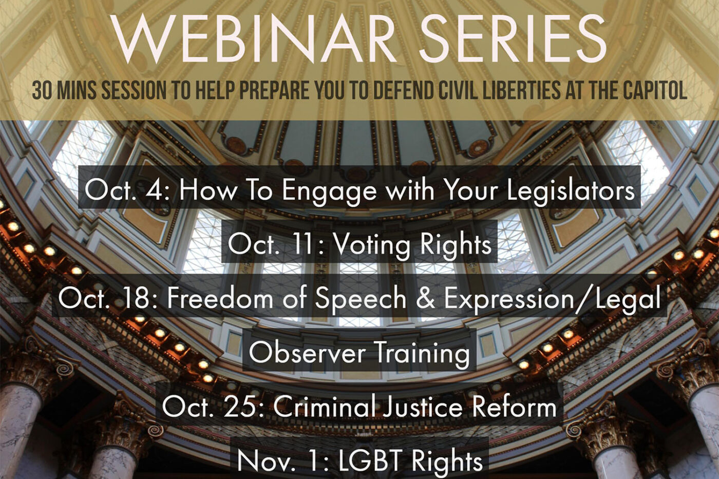 Wednesday Webinar Series - ACLU of Mississippi