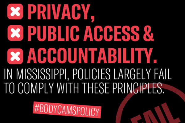 Local Body Cams Policies Fail