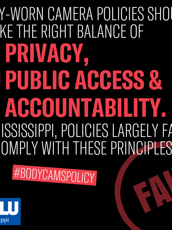 Local Body Cams Policies Fail