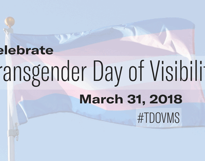 Transgender Day of Visibility web banner