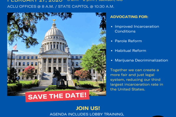 criminal justice reform day flyer
