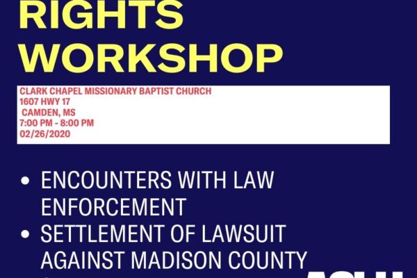 camden mississippi rights workshop