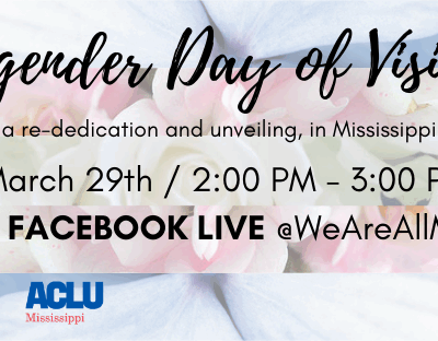 Transgender Day of Visibility 2020