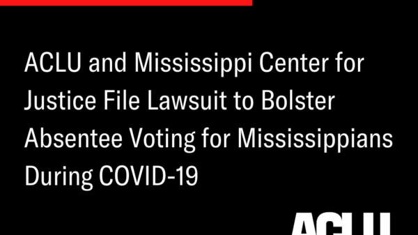 BREAKING NEWS, Absentee Voting Lawsuit