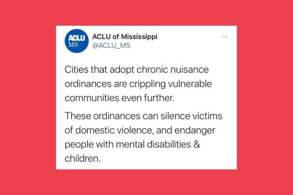 Chronic Nuisance and Crime-Free Ordinances