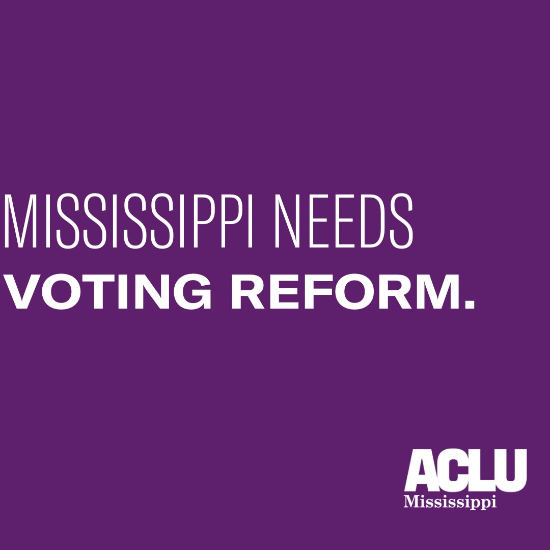 Election and Voting Reform - ACLU of Mississippi