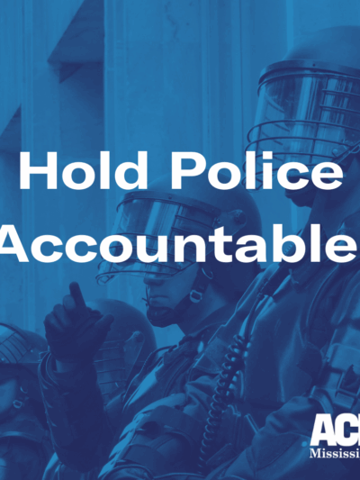 Hold Police Accountable.
