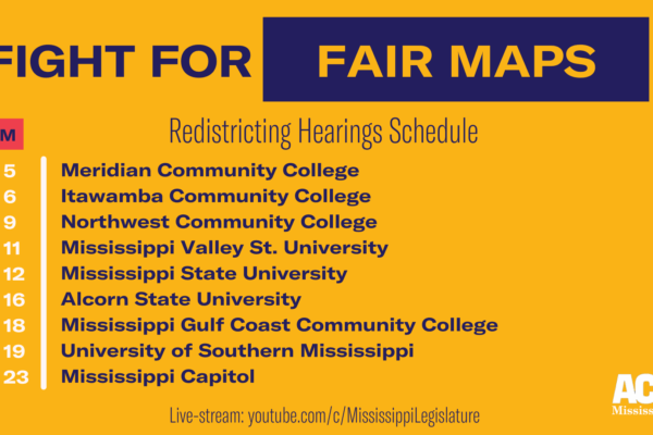 Redistricting Hearings