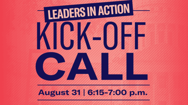 Leaders in Action Kick-Off Call