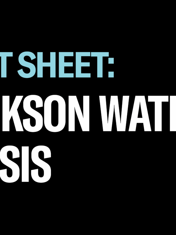Jackson Water Crisis Fact Sheet Featured Image
