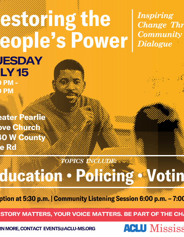 Restoring the People's Power