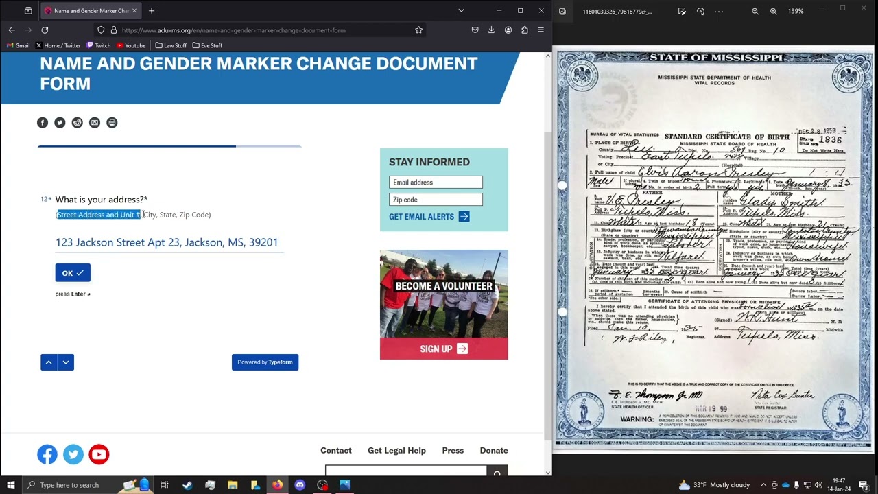 Identity Document Tutorial