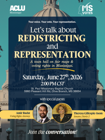 ACLU-MS Redistricting Town Hall
