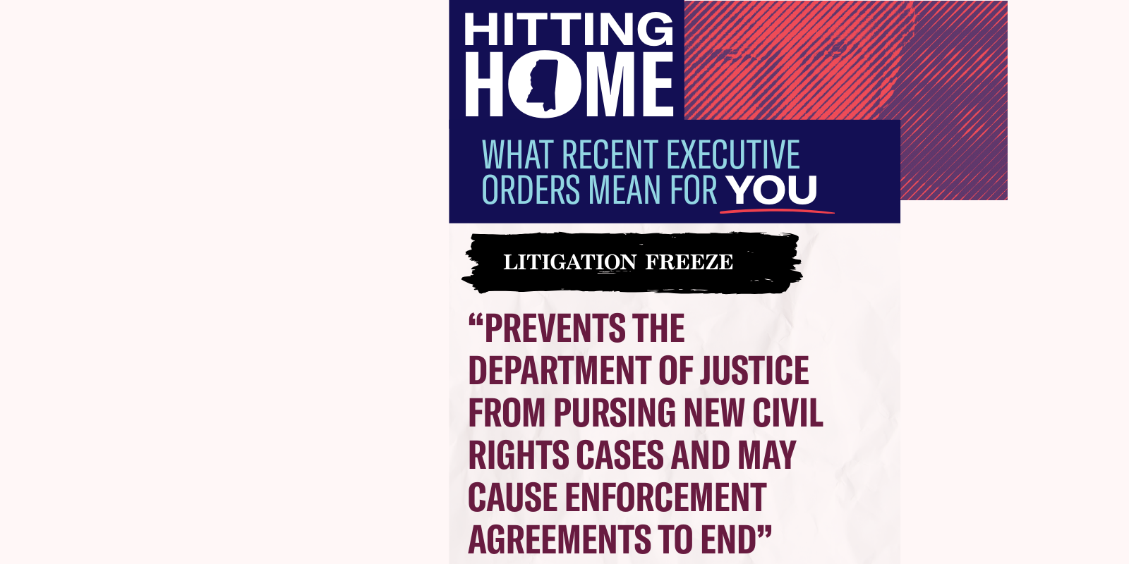 Litigation Freeze