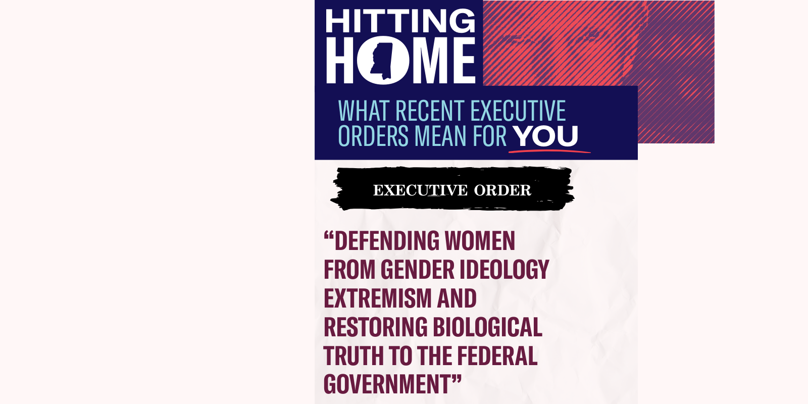 Executive Order - Anti-Trans